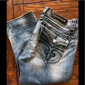 Rock Revival Capri Jeans
